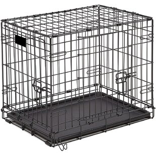 Goplus metal shop wire dog crate